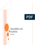 Unit 3 - Organizing and Staffing