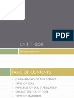 Building Materials I: Soil Fundamentals and Classification