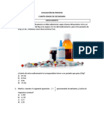 Evaluación de Proceso MATE - 4°