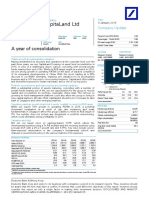 DeutscheBank CapitaLandLtdAyearofconsolidation Jan 06 2016