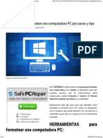 (Tutorial) Como Formatear Una Computadora