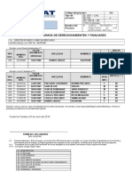 Declaración jurada de derechohabientes y familiares