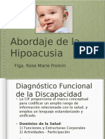 Abordaje de La Hipoacusia en Chile