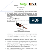 Coxial Line Analysis Using HFSS