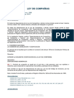 Ley de Compañias PDF