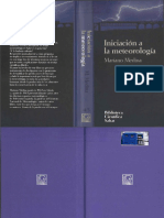 Iniciacion A La Meteorologia M Medina Biblioteca Cientifica Salvat 045 1994 CR PDF