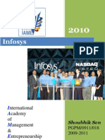 COMPANY PROFILE 2010@ infosys 