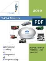 COMPANY PROFILE 2010@ Tata Motors Report