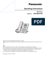 Manual de Usuario KX-HDV130