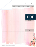 Happypaperie Planner Semanal 2016