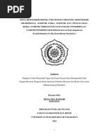 Download SKRIPSI PENGARUH INDEPENDENSI TIME BUDGET PRESSURE SKEPTISISME PROFESIONAL  AUDITOR  ETIKA  AUDITOR  DAN  PENGALAMAN KERJA AUDITOR TERHADAP KUALITAS HASIL PEMERIKSAAN AUDITOR PEMERINTAH DAERAH Survai Pada Inspektorat KotaKabupaten Se-Eks Karesidenan Surakarta by Riana Eka Hapsari SN323229531 doc pdf
