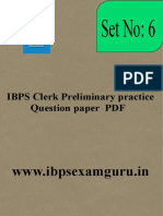 IBPS Clerk 6 PDF