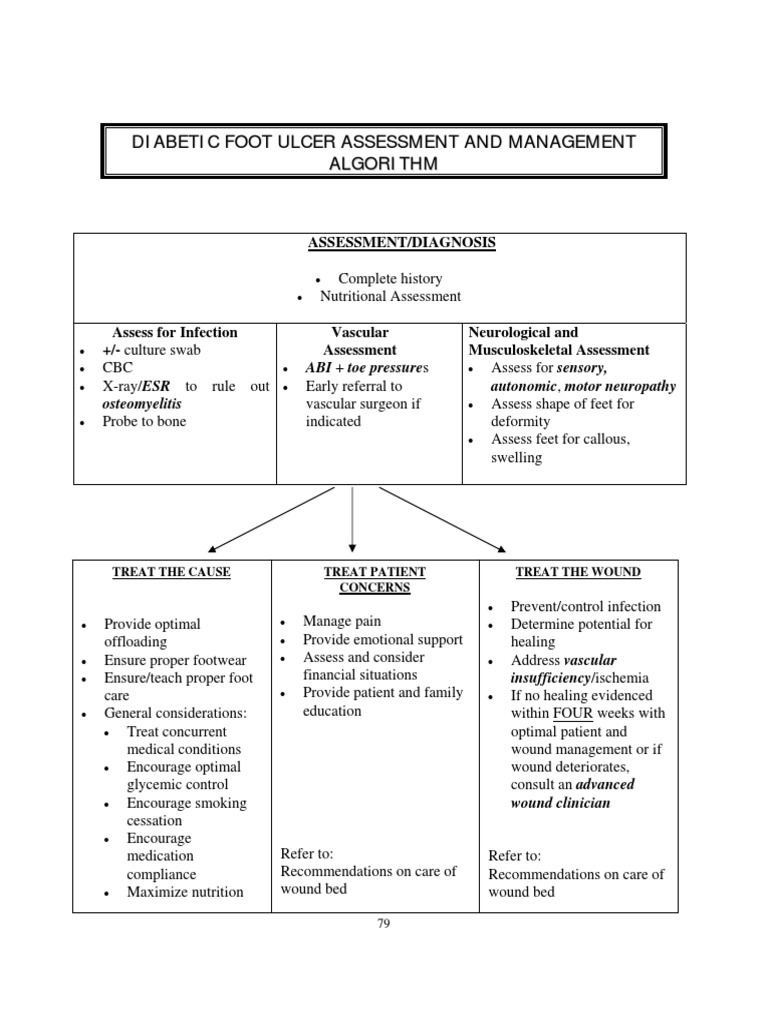Diabetic Foot Ulcer Assessment and Management Algorithm_0 Wound Shoe