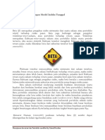 4-Menghitung Beta Index Tunggal