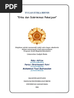 Download Makalah ETIKA DISKRIMINASI PEKERJAANdoc by RobyAditiya SN323230024 doc pdf