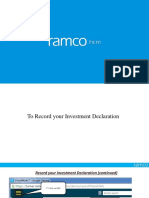 Ramco - Investment Declaration - User Guideline
