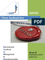 compant profile 2010@ titan industries