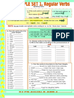 Ed Pronunciation + Past Simple Exercises