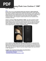 Download Cara Gampang Flash Asus Zenfone C Z007 by Arie Nazwa Maolana SN323234756 doc pdf