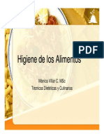 Higiene de Los Alimentos