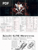 Kult GM Screen