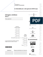 PAU per a més grans de 25/45 anys - Català - 2012