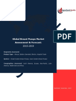 Global Breast Pumps Market Assessment & Forecast