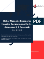 Global Magnetic Resonance Imaging (MRI) Scanners Market Assessment & Forecast: 2015 - 2019