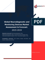 Global Neurodiagnostic and Monitoring Devices Market Assessment & Forecast