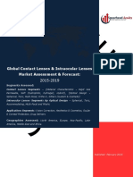 Global Contact Lenses & Intraocular Lenses Market Assessment & Forecast