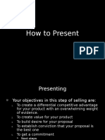 How to Present and Killer Presentations