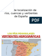 001mapa de Localización de Ríos, Cuencas y Vertientes ESPAÑA
