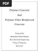 Polymer Concrete