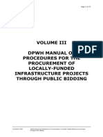 Dpwh Manual for Procurement