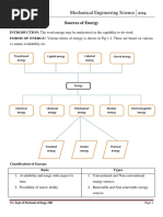 Sources of Energy by VA