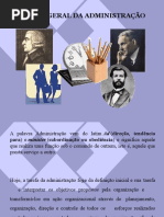 Administração e Administradores