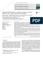 Coping and PTSD Symptoms in Pakistani Earthquake Survivors-Feder Et Al-2011