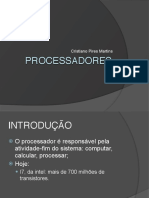 Processadores: introdução e funções