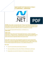 Mengatasi Gagal Install Net Framework 3