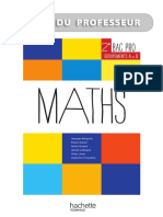 Livvre Professeur Ressources Et Pratiques Maths 2de Bac Pro Industriel a Et B Ed.2013