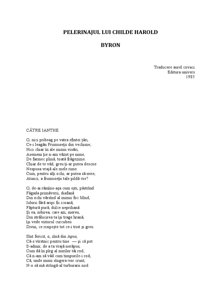 PDF) Byron, tradutor anacreôntico: Anacreôntica 23 e To his lyre