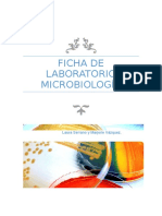 Ficha de Laboratorio Microbiología