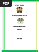 Siaya County Budget 2016-2017_opt