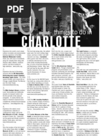 Download 101 Things to Do in Charlotte by VisitCharlotte SN3232832 doc pdf
