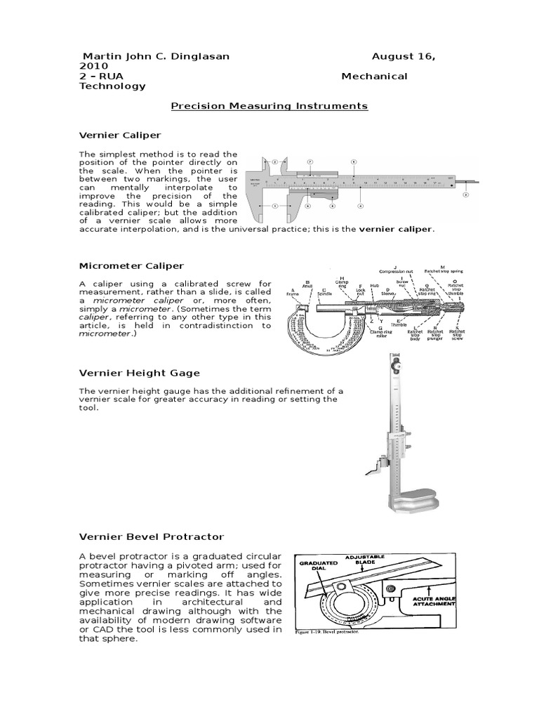Precision Measuring Instruments PDF
