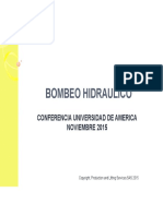 Conferencia de Bombeo Hidráulico Universidad de América 