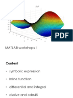 Beginner Matlab ODE