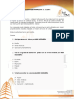 Encuesta Servicio Al Cliente Obras Civiles