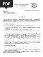 Historia de La Democracia