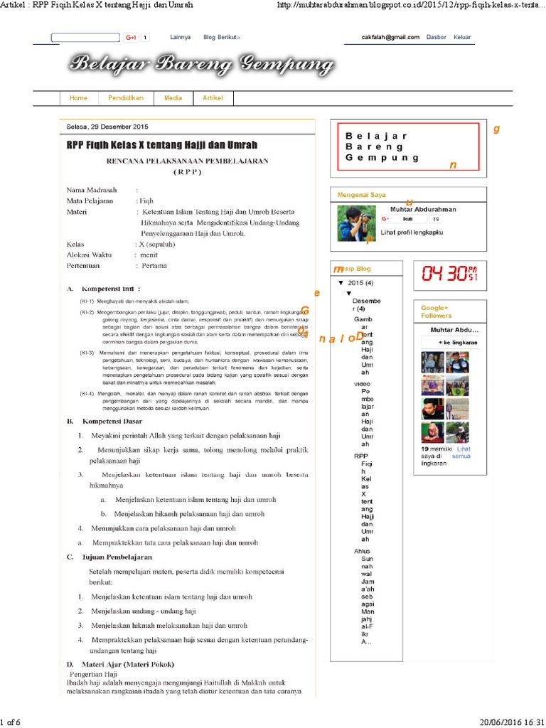 Materi Ppt Pai Sma  Haji Download Papaku Guru